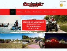 Tablet Screenshot of oceanicjetquad.com